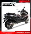 DOMINATOR HP1 kipufogó dob a Piaggio X10 125 2012 - 2016 motorkerékpárhoz 3