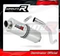 exhaust muffler DOMINATOR oval fits the motorcycle Triumph TIGER SPORT 1050 2013   2015 2