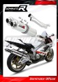 exhaust muffler DOMINATOR ROUND fits the motorcycle Honda VTR 1000 SP1 1998   2001