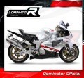 exhaust muffler DOMINATOR oval fits the motorcycle Honda VTR 1000 SP1 1998   2001 4