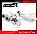 exhaust muffler DOMINATOR GP1 fits the motorcycle Honda VTR 1000 SP1 1998   2001 2