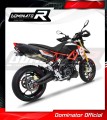 decat mid muffler DOMINATOR Mid Pipe fits the motorcycle DORSODURO 900 2017   2020 3