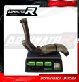 decat mid muffler DOMINATOR Mid Pipe fits the motorcycle DORSODURO 900 2017   2020 5