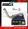 decat mid muffler DOMINATOR Mid Pipe fits the motorcycle DORSODURO 900 2017   2020 6