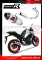 complete exhaust system with muffler DOMINATOR Full System HP3 fits the motorcycle Yamaha MT 03 2017   2019