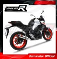 complete exhaust system with muffler DOMINATOR Full System HP3 fits the motorcycle Yamaha MT 03 2017   2019 3