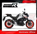 komplett DOMINATOR Full System HP3 kipufogórendszer hangtompítóval, amely illeszkedik a Yamaha MT 03 2014 - 2016 motorkerékpárhoz 4