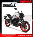 complete exhaust system with muffler DOMINATOR Full System HP3 fits the motorcycle Yamaha MT 03 2014   2016 5