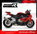 exhaust muffler DOMINATOR homologated road legal HP1 fits the motorcycle S1000RR 2012   2014 2