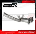 decat mid muffler DOMINATOR Mid Pipe fits the motorcycle S1000RR 2009   2011 2
