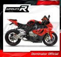 DOMINATOR decat középső dob Mid Pipe S1000RR 2009 - 2011 motorkerékpárhoz 4