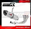 teljes DOMINATOR Full System HP1 kipufogórendszer kipufogódobbal, amely illeszkedik a BMW S1000RR EX 2012 - 2014 motorkerékpárhoz