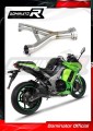 decat DOMINATOR középső hangtompító Mid Pipe a Z 1000 SX 2010 - 2013 motorkerékpárhoz 9