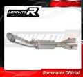 decat középső kipufogódob DOMINATOR GP3 Mid Pipe YZF R1 1000 RN32 motorkerékpárhoz 2015 - 2016 2