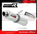 exhaust muffler DOMINATOR homologated road legal ROUND fits the motorcycle VERSYS 1000 2019   2024 2