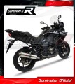 exhaust muffler DOMINATOR homologated road legal ROUND fits the motorcycle VERSYS 1000 2019   2024 3