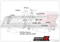 exhaust muffler DOMINATOR homologated road legal GP fits the motorcycle VERSYS 1000 2019   2024 6