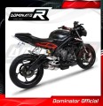DOMINATOR HP2 kipufogó dob Triumph STREET TRIPLE 765 S R RS 2017 - 2019 motorkerékpárhoz 3