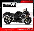 exhaust muffler DOMINATOR ROUND fits to Suzuki GSXR 1300 Hayabusa 2008  2019 4
