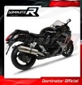 exhaust muffler DOMINATOR oval fits the motorcycle Suzuki GSXR 1300 Hayabusa 2008   2019 3