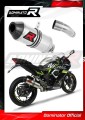 exhaust muffler DOMINATOR HP3 fits the motorcycle Kawasaki NINJA 125 Z125 2019   2023