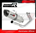 komplett kipufogórendszer DOMINATOR Full System HP1 dobbal, amely illeszkedik a KAWASAKI Z650 2017 - 2023 motorkerékpárhoz 2