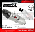 exhaust muffler DOMINATOR homologated road legal HP1 fits the motorcycle Z1000 2003   2006