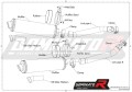 DOMINATOR Homologizált ROUND kipufogó dob a Z1000 2003 - 2006 motorkerékpárhoz 4