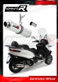 wydech tłumik DOMINATOR Okrągły pasujący do motocykla Piaggio MP3 500 2008 - 2022