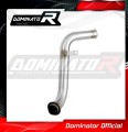 DOMINATOR Mid Pipe decat középső kipufogódob, amely illeszkedik a RC 125 2017 - 2020 motorkerékpárhoz