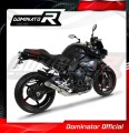 exhaust muffler decat DOMINATOR GP3 Mid Pipe fits the motorcycle MT 10 RN45 2016   2020 3