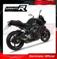 exhaust muffler DOMINATOR titanium GP3 fits the motorcycle MT 10 RN45 2016   2020 3