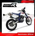 DOMINATOR ROUND kipufogó dob SUZUKI DR 350 1990 - 1999 motorkerékpárhoz 3
