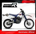 exhaust muffler DOMINATOR ROUND fits the motorcycle DR 350 1990   1999 4