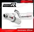 exhaust muffler DOMINATOR ROUND fits the motorcycle Suzuki DRZ 400 SM S  2