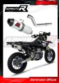 exhaust muffler DOMINATOR MX2 fits the motorcycle Suzuki DRZ 400 SM S