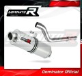 exhaust muffler DOMINATOR oval fits the motorcycle Suzuki DRZ 400 SM S  2