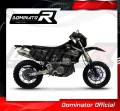 exhaust muffler DOMINATOR oval fits the motorcycle Suzuki DRZ 400 SM S  4