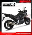 exhaust muffler DOMINATOR oval fits the motorcycle Honda NC 700 / 750 X 2012   2020 3