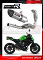 complete exhaust system with muffler DOMINATOR Full System HP5 fits the motorcycle ER 6 N / F 650 2012   2016