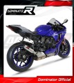 exhaust muffler DOMINATOR homologated road legal GP fits the motorcycle YZF R1 1000 RN65 2020   2022 3