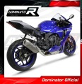 DOMINATOR decat középső dob Mid Pipe YZF R1 1000 2020 - 2022 motorkerékpárhoz 3