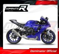 DOMINATOR decat középső dob Mid Pipe YZF R1 1000 2020 - 2022 motorkerékpárhoz 4
