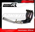 DOMINATOR decat középső dob Mid Pipe YZF R1 1000 2020 - 2022 motorkerékpárhoz 5