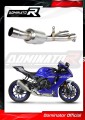 decat tłumik środkowy DOMINATOR Mid Pipe pasujący do motocykla YZF R1 1000 2020 - 2022