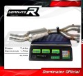 decat mid muffler DOMINATOR Mid Pipe fits the motorcycle YZF R1 1000 2020   2022 6
