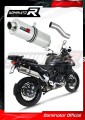 exhaust muffler DOMINATOR oval fits the motorcycle Benelli TRK 502 X 2018   2021