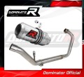DOMINATOR Full System GP komplett kipufogórendszer kipufogódobbal a Honda CBR 125 R 2011 - 2018 motorkerékpárhoz 2