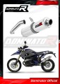 exhaust muffler DOMINATOR ROUND fits the motorcycle BMW HP2 Enduro 2004   2007