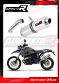 exhaust muffler DOMINATOR oval fits the motorcycle BMW HP2 Enduro 2004   2007